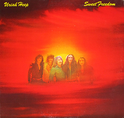 URIAH HEEP - Sweet Freedom (Bronze Records) album front cover vinyl record